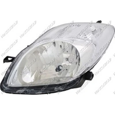 Imagen de PRASCO TY3274814 Faros izquierda H4 con servomotor para reg. alcance luces TOYOTA: Yaris II Hatchback