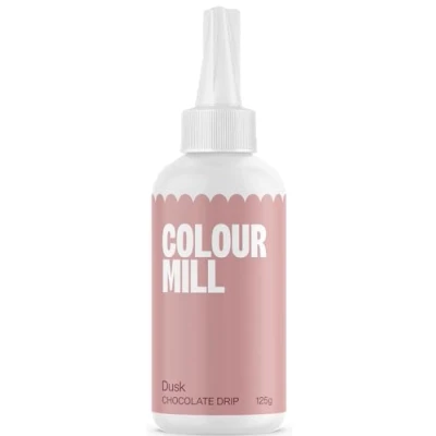 Imagen de Colour Mill Choco Drip Dusk, Cake Glasur, Glaseado de Chocolate para Cake, Tartas, Galletas, Macarons, Helados, Pops, Fresas, Decoración Tortas, Atardecer, 125 g