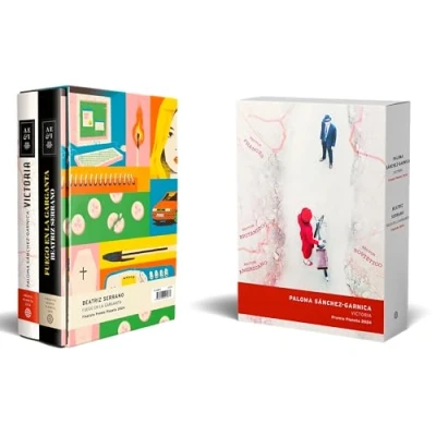Imagen de Estuche Premio Planeta 2024 (Victoria + Fuego en la garganta) (Autores Españoles e Iberoamericanos)