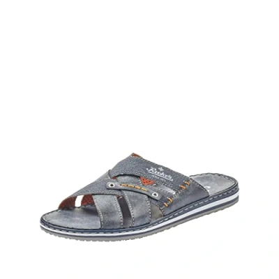Imagen de Rieker 21599, Zuecos Hombre, Azul (Ocean/Denim 14), 40 EU