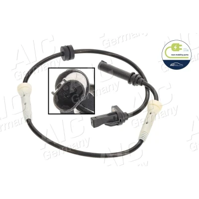 Imagen de AIC 56545 Sensor de ABS Eje delantero, izquierda, derecha 2polos BMW: 3 Sedán, 1 Hatchback, Hatchback