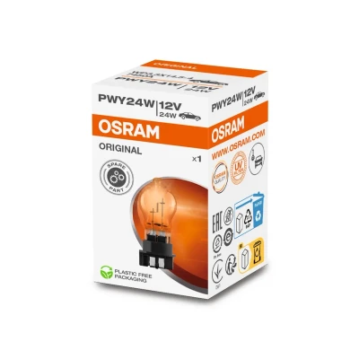Imagen de OSRAM 7450A Bombillas 12V 24W PWY24W VOLKSWAGEN: Transporter 6 Bus, 6, AUDI: A4 B8 Avant, Sedán, Q2