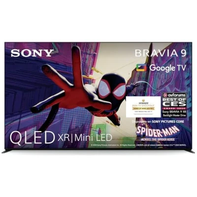 Imagen de TV QLED 65&quot; Sony Bravia 9, MiniLED, 4K HDR, Google Smart 2024, Gaming PS5, IMAX Enhanced, Dolby Atmos/Vision, Chromecast, Airplay, 120Hz, 65XR90