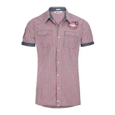 Imagen de Lonsdale Camisa, Hombre, Talla: Small, Navy/red/white