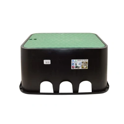 Imagen de S&amp;M 760709 Arqueta rectangular para riego enterrado de 10 salidas