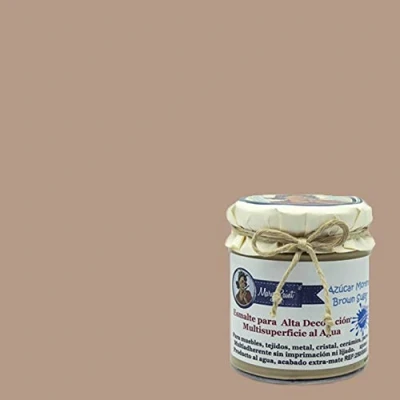 Imagen de Mary Paint Pintura para muebles efecto Chalk Paint, Azúcar Moreno Ref. 1000003 250ml