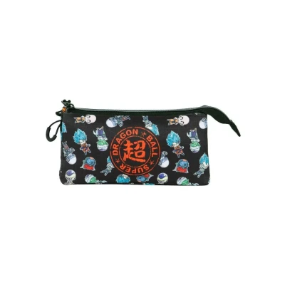 Imagen de Karactermania Anime &amp; Manga Triple Estuche escolar Dragon ball eco multicoloured para niños, Talla: One Size, multi coloured