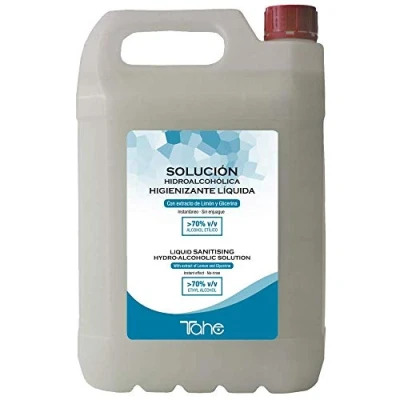 Imagen de Tahe Dermoprotect Solución Hidroalcohólica Líquida Higienizante 5 Litros 5000 ml