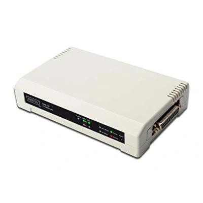 Imagen de Digitus DN 13006 1 Servidor de impresión (Ethernet LAN, IEEE 802.3, 802.3u, 10, 100 Mbit/s, TCP/IP, 230 V, 50 Hz)