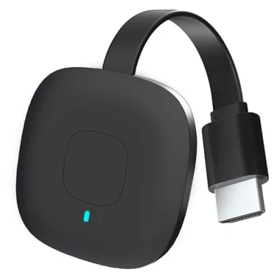 Imagen de OBEST Wireless Display Adapter 4K, Dongle de Pantalla Inalámbrica Soporte Miracast Airplay DLNA, Receptor HDMI Streaming Transmisión para Android/iOS/Windows a TV/Monitor/Proyector