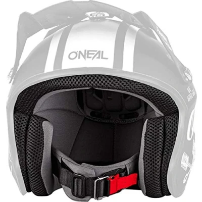Imagen de O&#039;NEAL Recambios para Cascos de Motocross Motocicleta Enduro Forro y Almohadillas mejilla Casco Slat Negro Talla L