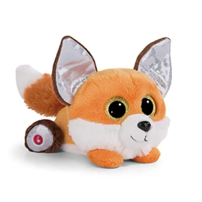 Imagen de NICI Renard GLUBSCHIS Zorro Runizzi 15cm Naranja acostado sostenible Hecho de Suave Peluche, para Jugar y abrazar, niños Adultos, una Gran Idea Regalo, Color (49235)