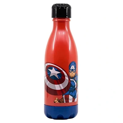 Imagen de Stor8412497431007Infantil PP Agua Botella, 560 ml Capacidad, Vengadores Rolling Thunder