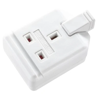 Imagen de 1G 13A HD Tskt Color blanco interruptor y marco para enchufes