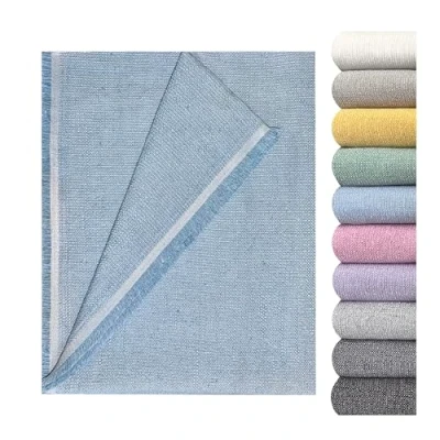 Imagen de GFD Colcha Multiusos para Sofas Lisa Oporto, Cubre Sofa, Plaid Cama, Jarapas Sofas, Foulard Manta Sofa (230 x 290, Azul)