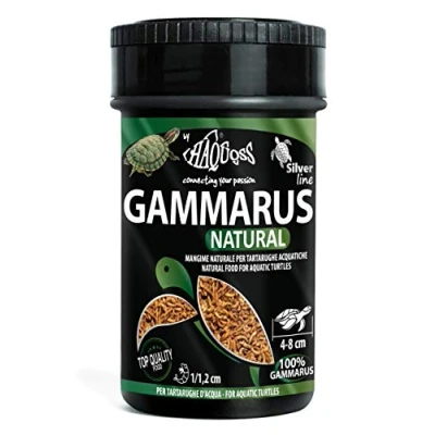 Imagen de Haquoss Gammarus alimento Natural de gamberetti secas para Tortugas acquatiche, 100 ml/11 gr