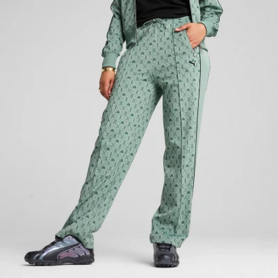 Imagen de Puma ROAD TO Unity Pants Pantalones deportivos, Mujer, Talla: Large, Green moon