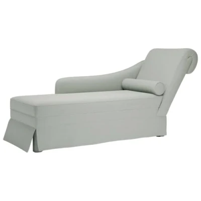 Imagen de vidaXL Chaise Longue Respaldo apoyabrazos Derecho Terciopelo, sillón, diván, Silla de salón, sofá Silla, Tumbona, diván salón