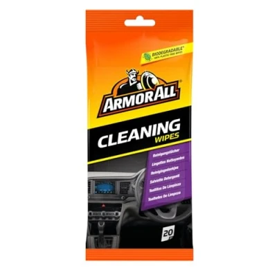 Imagen de ARMOR All Round Wipes 38020 Detergente para textiles / alfombras 20 Bolsa