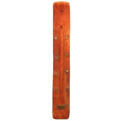 Imagen de Chinchilla® Soporte para Incienso de Madera Ballena Ahumado Relajado en diseño Elegante práctico ahumador Ayuda su Oasis Descanso Hecho a Mano con Materiales Naturales