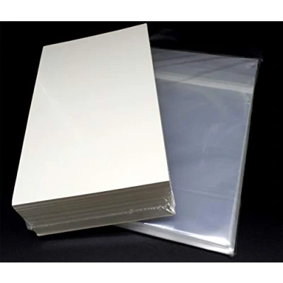 Imagen de docsmagic.de 100 Manga Size Resealable Comic Bags + Backing Boards Combo Pack 150 x 218 mm