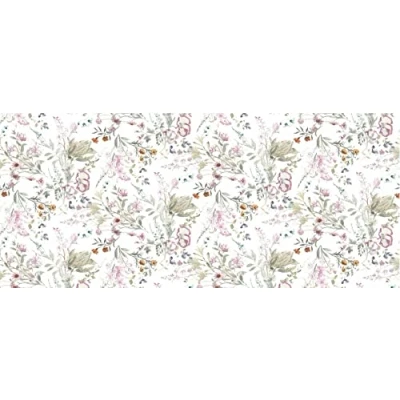 Imagen de d c fix mantel hule mesa PVC free Susurro Flor antimanchas resinado impermeable moderno plastico para interior y exterior 140 cm x 180 rectangular