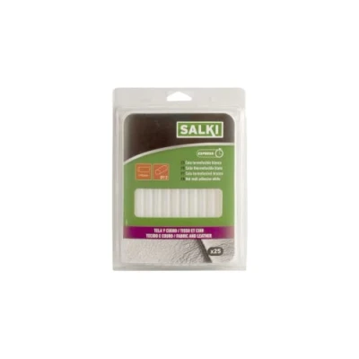 Imagen de SALKI Barras para Tela y Cuero Bricolaje Montajes 25 Unidades 12x195mm Color Blanco