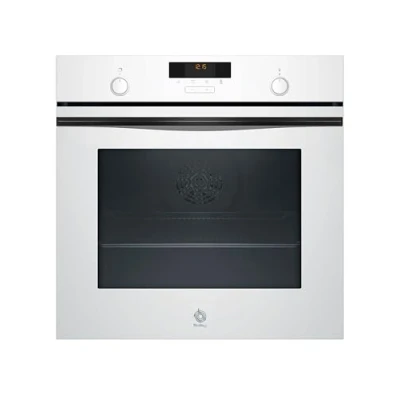 Imagen de Horno Balay 3HB5159B3, Serie Cristal, Multifunción, Limpieza por agua, 71 l, Aquálisis, Control Comfort, 60 cm, Blanco