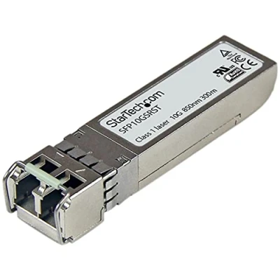 Imagen de StarTech.com SFP10GSRST Módulo transceptor SFP+ compatible con Cisco SFP 10G SR, color plata