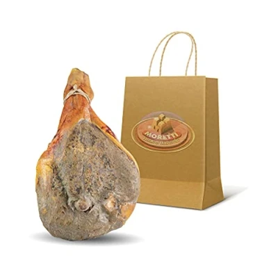 Imagen de Moretti® Jamón Crudo Entero Con hueso y Sin Flaco sazonado 100% natural conservantes (Con Hueso)