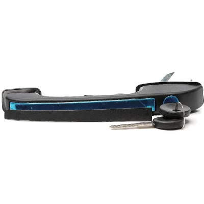 Imagen de METZGER 2310598 Manecilla de Puerta Delante, derecha con cilindro cierre, llave negro VOLKSWAGEN: GOLF 2, Jetta Passat B2 Hatchback