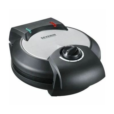 Imagen de Gofrera Severin Wa 2103 Acero Inoxidable Mate negra 1200 W