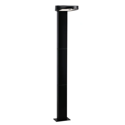Imagen de Paulmann 94249 Baliza solar Ryse, luminaria exterior LED incl. 1x1,2 W, antracita, plástico, 3000 K blanco cálido