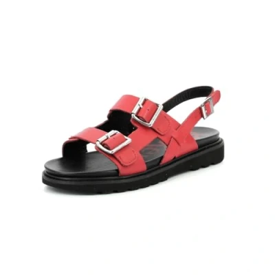 Imagen de Kickers Neosummer, Sandalias Planas Mujer, Red, 38.5 EU