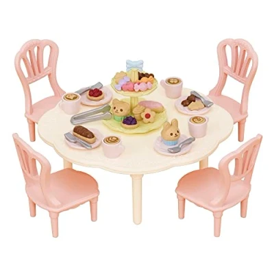 Imagen de Sylvanian Families 5742 Juego de café y Pastel Muebles casa muñecas