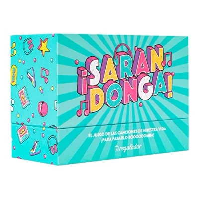 Imagen de SARANDONGA, El Juego De Las Canciones Nuestra Vida para 4 12 jugadores, Divertido Jugar con Familia y Amigos. los 60 a la actualidad
