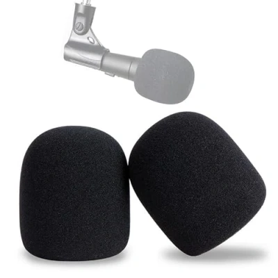 Imagen de SM58 Cubiertas de Esponja Funda Micrófono Globular Shure LC para Reducir los Ruidos Viento (2 Piezas) por YOUSHARES