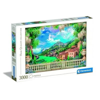 Imagen de Clementoni Puzzle Adulto 3000 Piezas Terraza con Vistas al Lago Desde 14 años (33553)