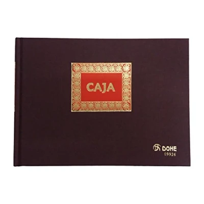 Imagen de Dohe 9926 Libro de contabilidad, caja, cuarto apaisado