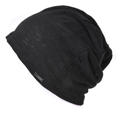 Imagen de CHARM Casualbox Mujer Gorros Beanie Lino Verano Hecho En Japón Sombrero Tejido Gorra Bajo Peso Azul