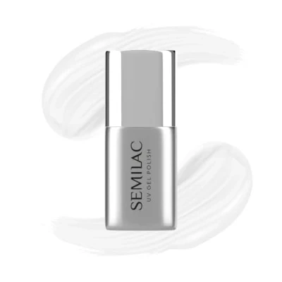 Imagen de Semilac Top Coat gel UV que no se limpia para remojar en de calidad salón manicura 7 ml