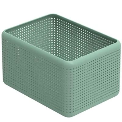 Imagen de Rotho Madei Caja de almacenamiento 13l, Plástico (PP reciclado) sin BPA, verde, 13l (32.6 x 23.8 18.8 cm)