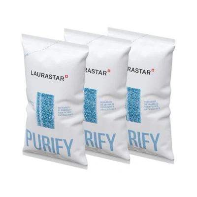 Imagen de Accesorio para plancha Laurastar Purify, Pack de 3 Filtros Agua Anti piedra Caliza, Negro