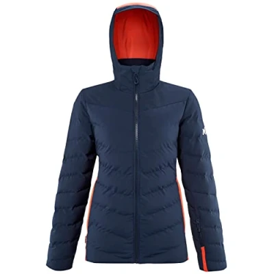 Imagen de Millet Ruby Moutain Jkt W Chaqueta de esquí para mujer Membrana impermeable y transpirable Dryedge Esquí, travesía Rosa/Azul