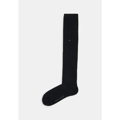 Imagen de Tommy Hilfiger Women Kneehigh Calcetines hasta la rodilla, Mujer, Talla: 35 38, Black