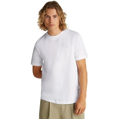 Imagen de Calvin Klein Jeans Painted TEE Camiseta estampada, Hombre, Talla: XS, Bright white