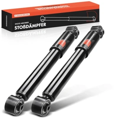 Imagen de Frankberg 2x Presión del gas amortiguador Eje Trasero Compatible con Cabrio 450 2000 2004 City Coupé 1998 Crossblade 2002 2003 Fortwo Cabrio/Coupé 2007