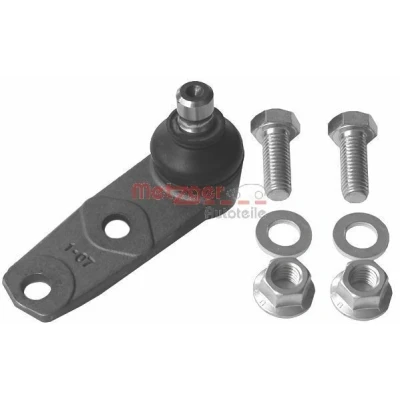 Imagen de METZGER 57020918 Rótula de suspensión Eje delantero, derecha, izquierda, debajo con material montaje añadido KIT + RENAULT: Kangoo I