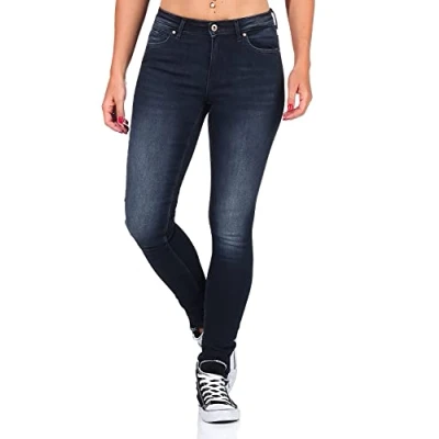 Imagen de ONLY ONLKENDELL Life REG SK Ankle TAI865 Noos Pantaln, Dark Azul Denim, 28W / 32L para Mujer