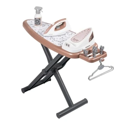 Imagen de Smoby Tefal Tabla de planchar + Generador vapor Incluye biberón, perchas y pinzas A partir 3 años Fabricado en Francia